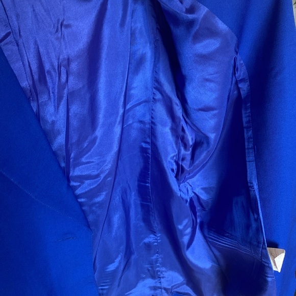 Regalia Vintage 100% Wool Blue Blazer Womens Size 10 - Picture 10 of 13